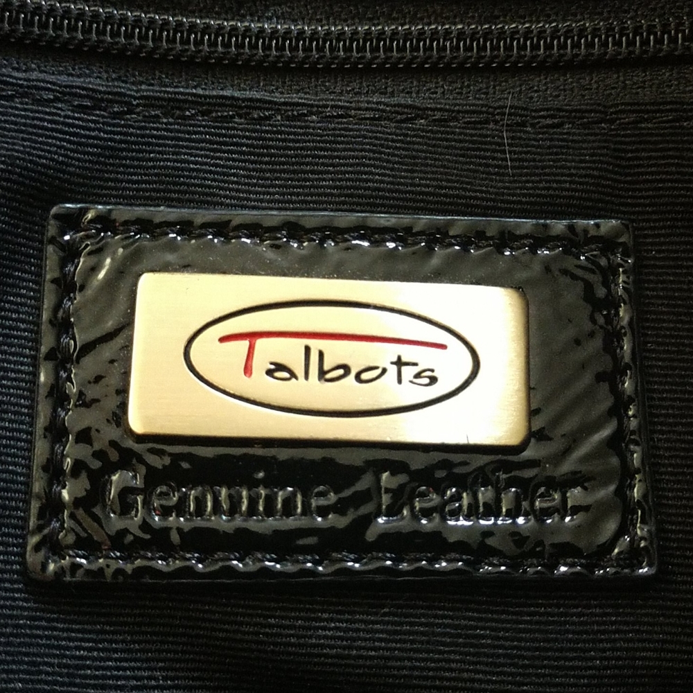 Talbots leopard print patent leather bag - Picture 10 of 14